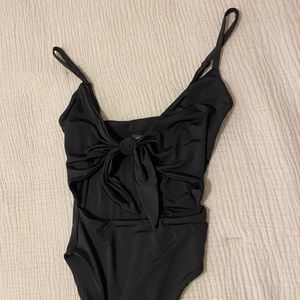 Cheeky cutout one piece swimsuit